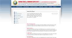 Desktop Screenshot of chinaminingcoal.com
